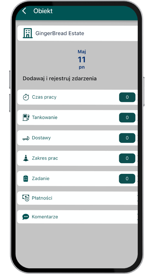 Aplikacja mobilna SLR - zarządzanie zespołem terenowym